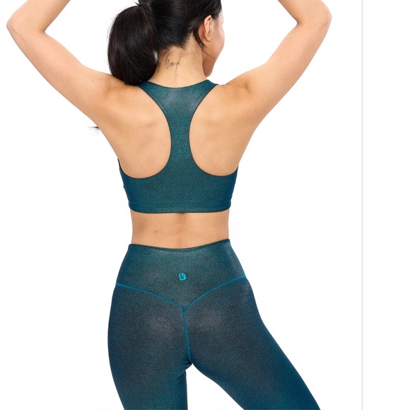 Buff Bunny Collection Siren Holographic Sol Sports Bra/Leggings set Womens XXXL - Picture 4 of 16
